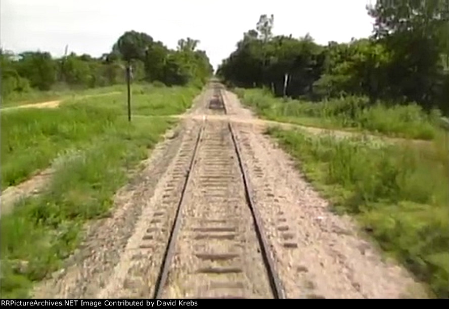 Another view from the cab.